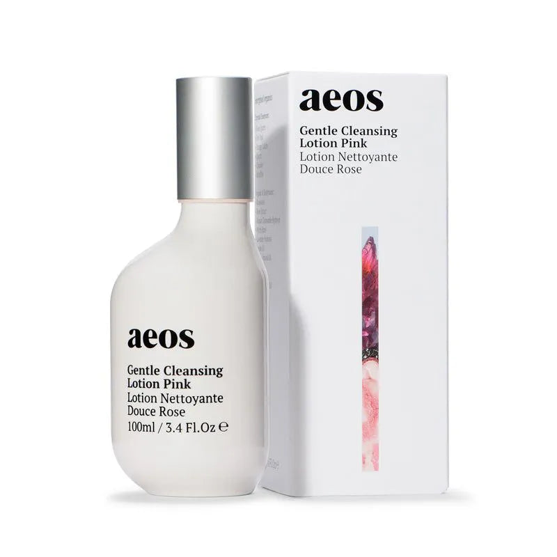 Aeos Gentle Cleansing Lotion Pink - main product image with box