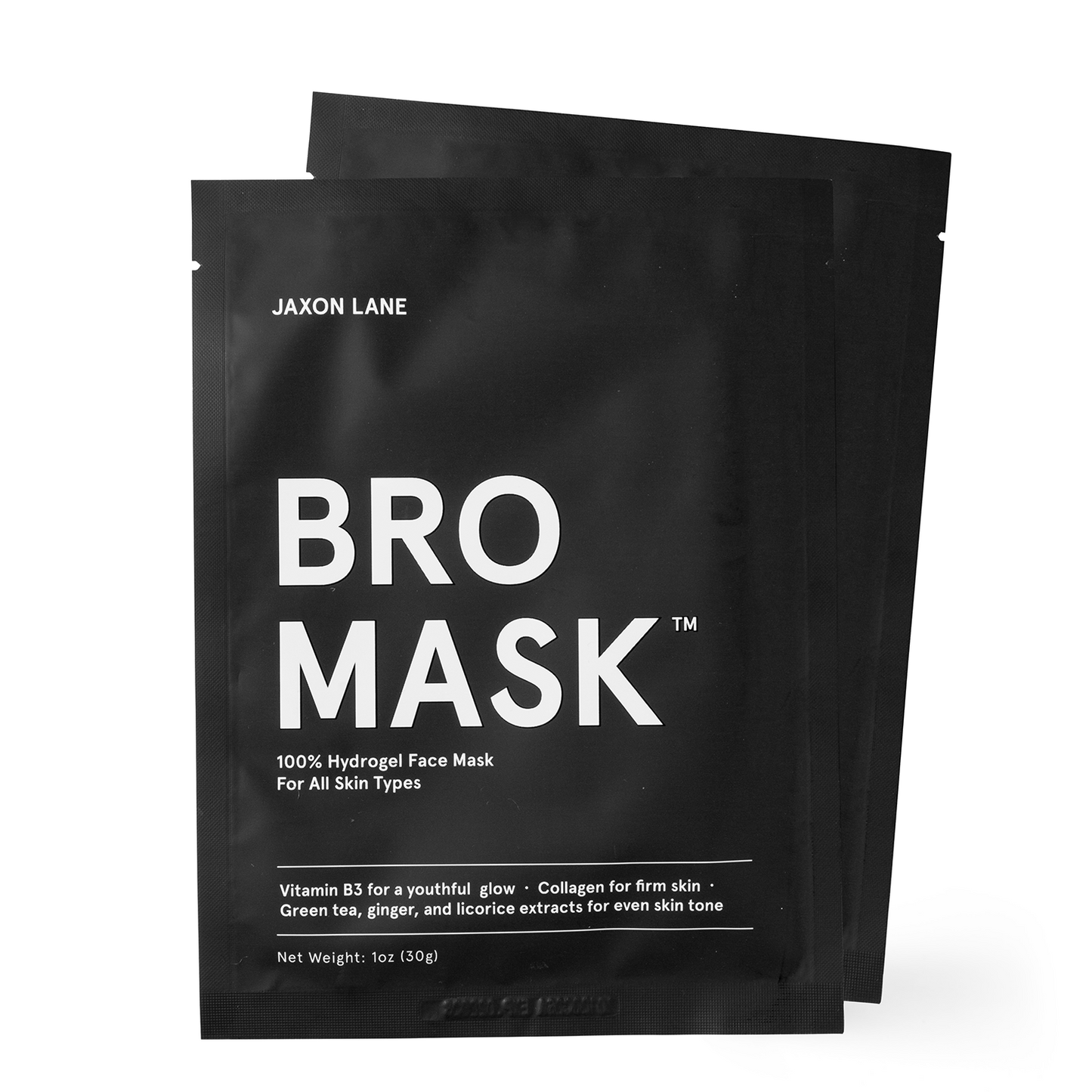 Jaxon Lane Bro Mask 100% Hydrogel Sheet Mask (Single)