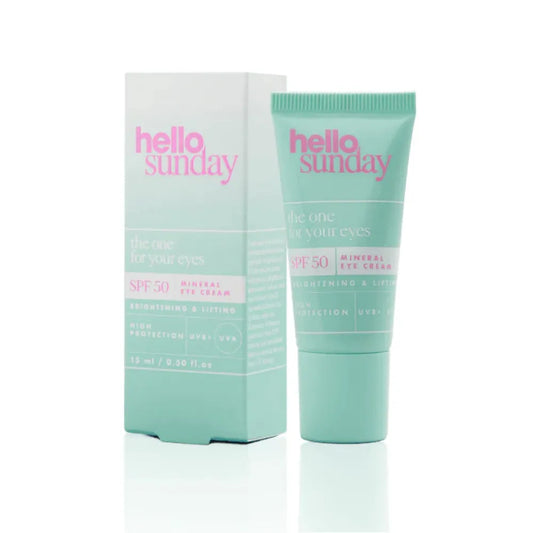 Hello Sunday the One For Your Eyes SPF50 15ml Product and Box Image