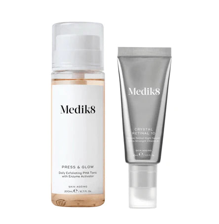 Medik8 Crystal Retinal 10 and Press and Glow Bundle Buy At Counter Culture Store