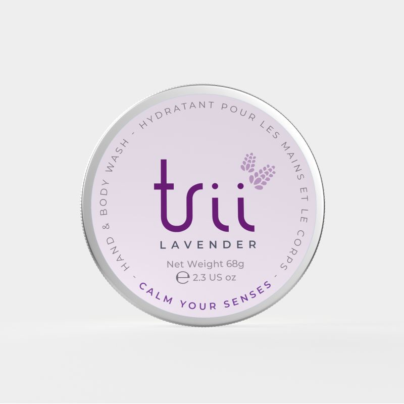 Trii Lavender Hand & Body Wash Bar