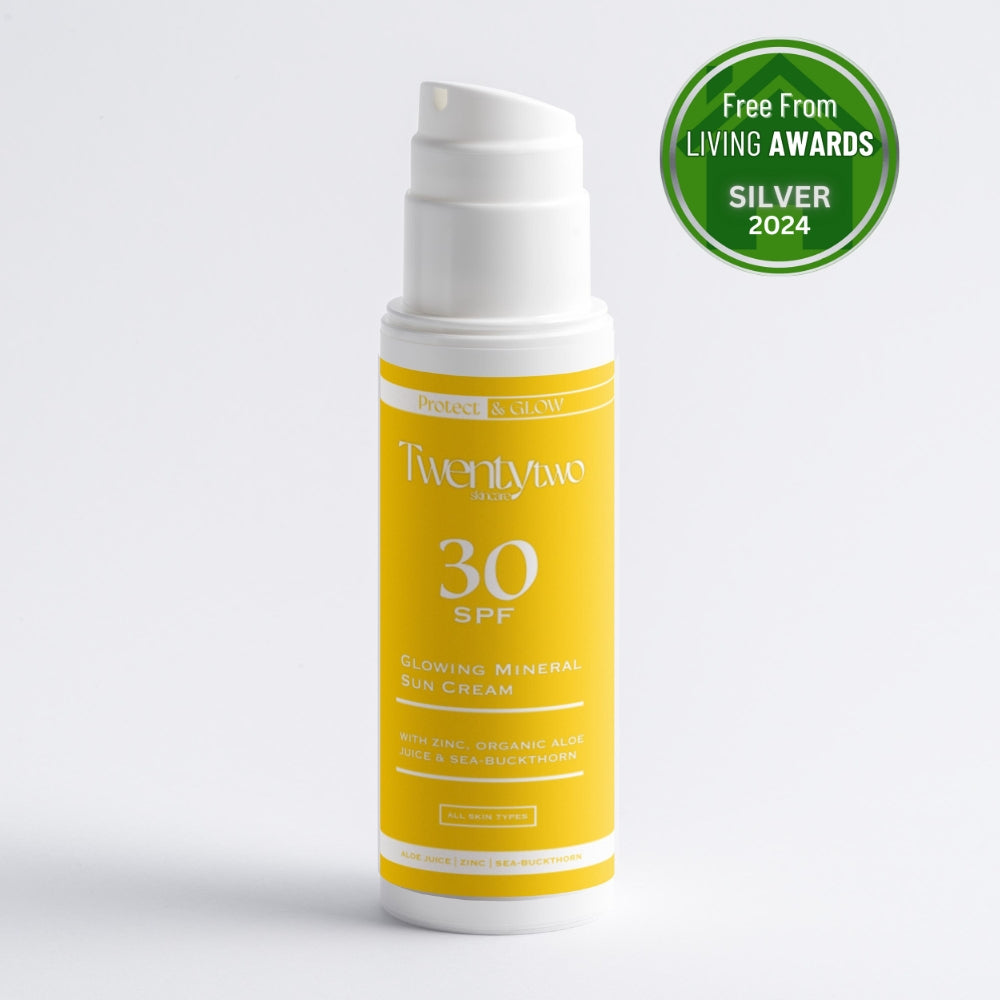 TwentyTwo Skincare Glowing Mineral 30 SPF Suncream