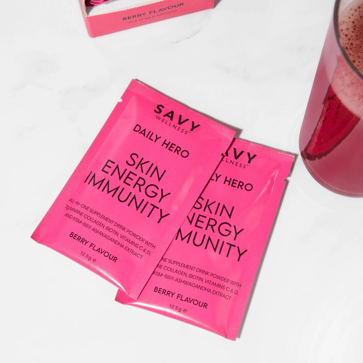 Savy Wellness Daily Hero Supplement Powder