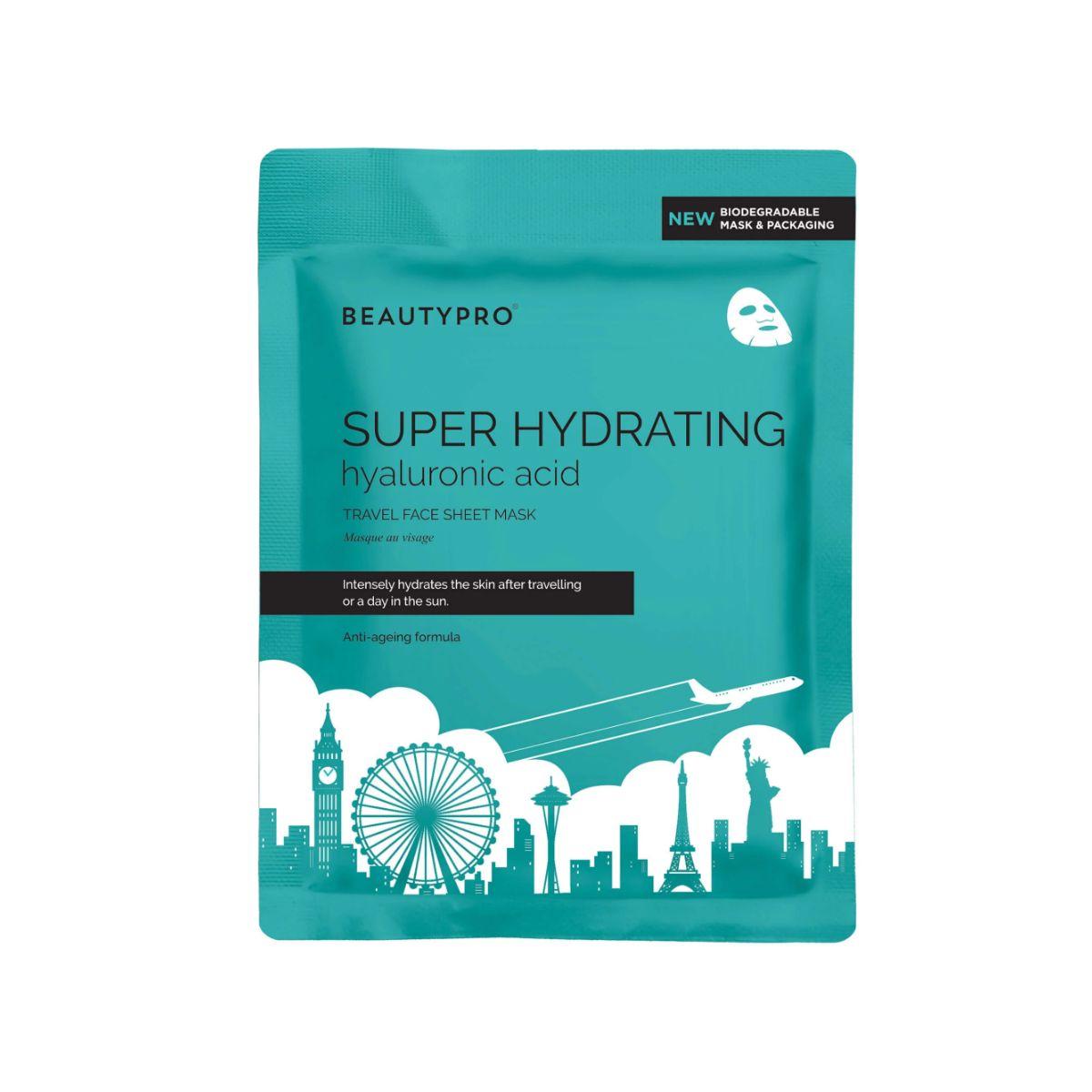 Beauty Pro Super Hydrating Travel Face Sheet Mask