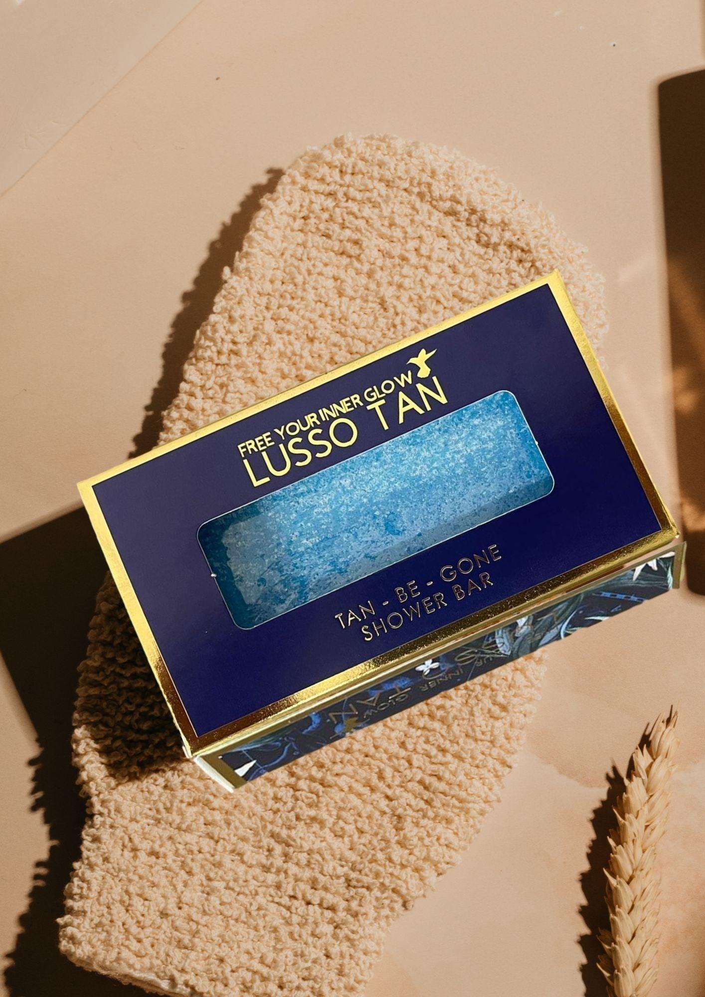 Lusso Tan Tan-Be-Gone Shower Bar Winter Nights