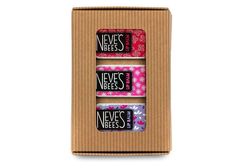 Neve's Bees Flower Lovers Lip Balm Gift Set